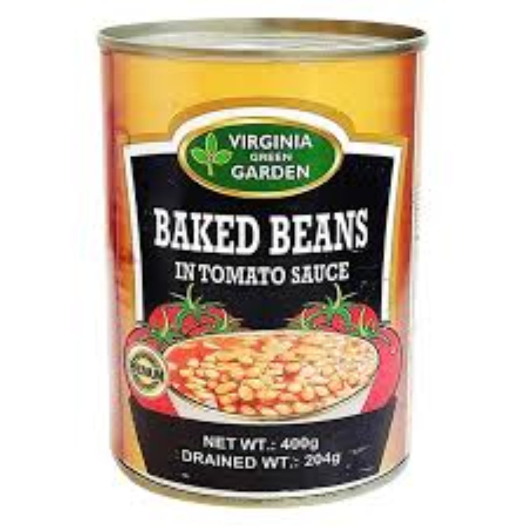 VIRGINIA G.GARDEN BAKED BEANS (EO)400G